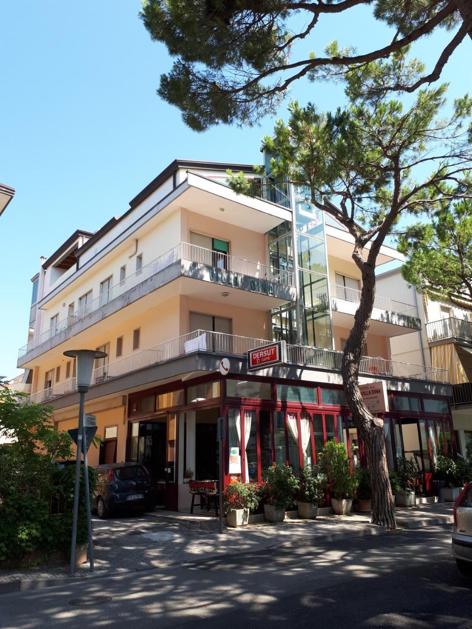 Hotel Villa Dina Лидо ди Йезоло Екстериор снимка
